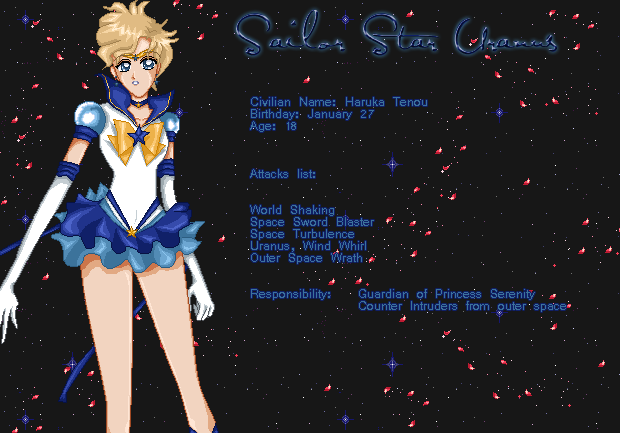 SM:ES Star Uranus Status