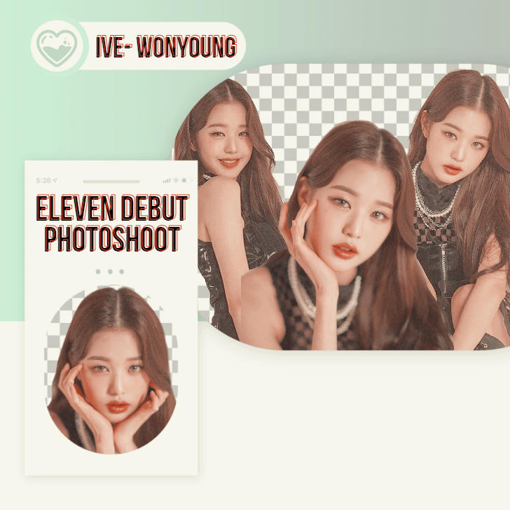PNG PACK IVE WONYOUNG 'ELEVEN' BY DISPATCH 211203 by starcolors13 on