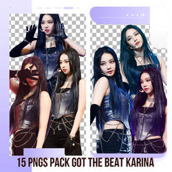 PNG PACK GOT THE BEAT KARINA FOR M COUNTDOWN