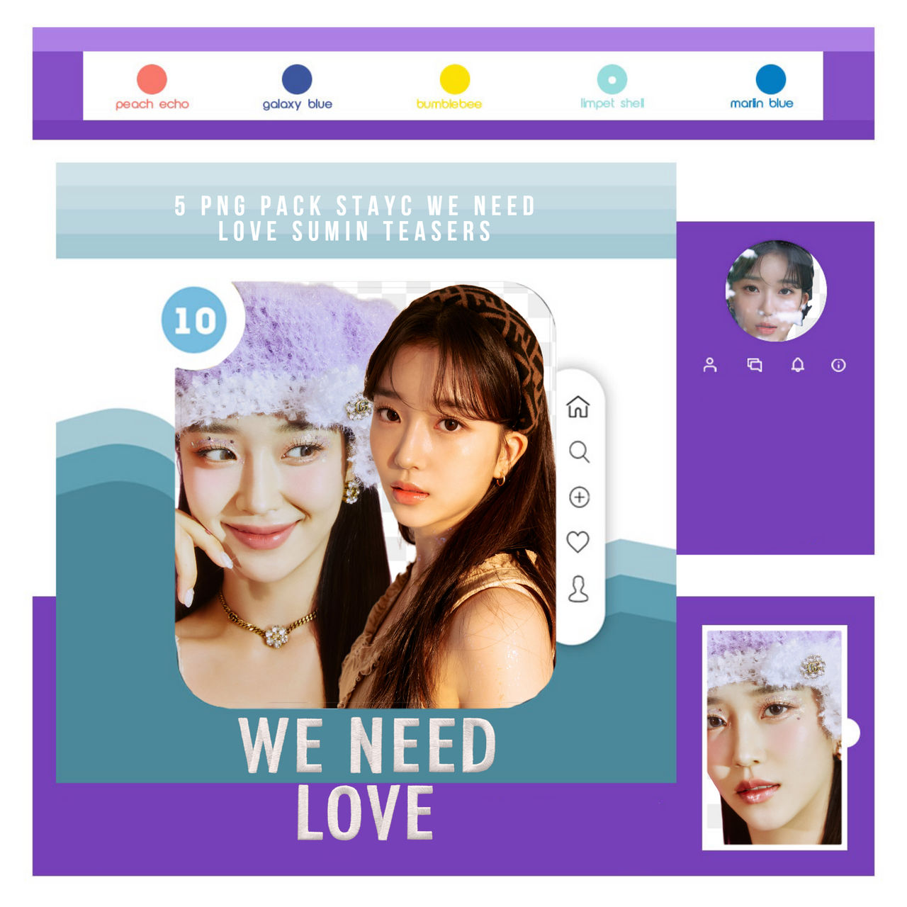 PNG PACK STAYC WE NEED LOVE SUMIN TEASERS by starcolors13 on DeviantArt