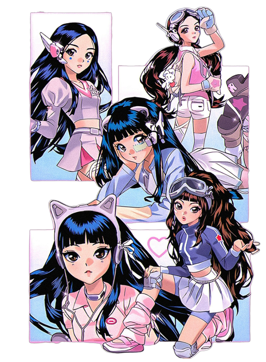 NEWJEANS GET UP PHOTO ALBUM by starcolors13 on DeviantArt