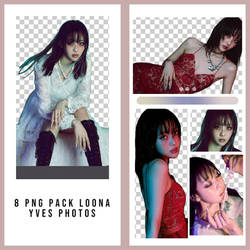 PNG PACK LOONA YVES PHOTOS