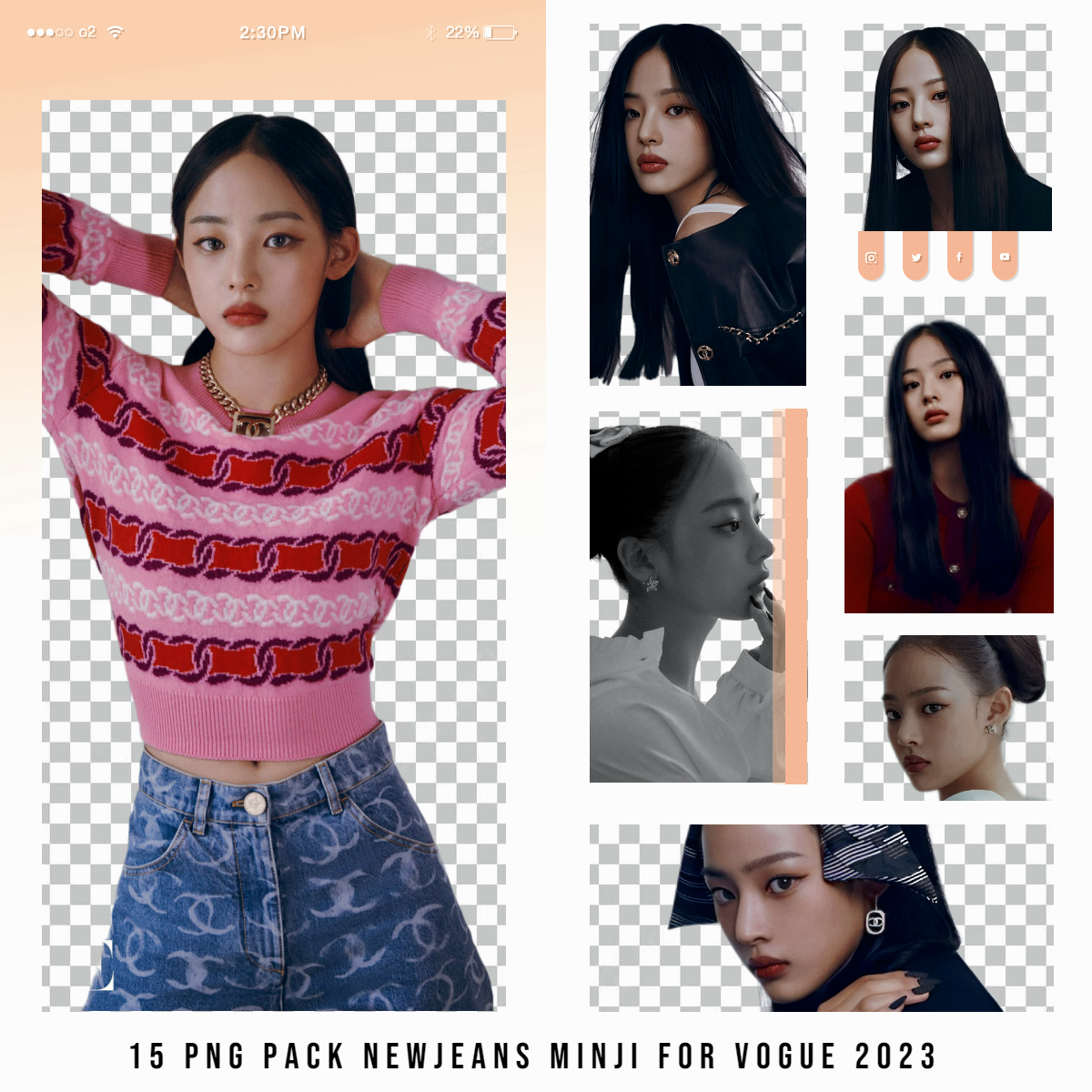 newjeans pics on X: Minji for Vogue Korea  / X