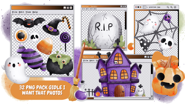 PNG PACK SPECIAL HALLOWEEN