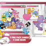PNG PACK SANRIO X CARE BEARS