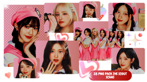PNG PACK IVE SCOUT SCANS