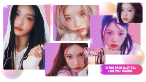 PNG PACK ILLIT I LL LIKE YOU TEASERS 2