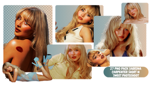 PNG PACK SABRINA CARPENTER SHORT AND SWEET