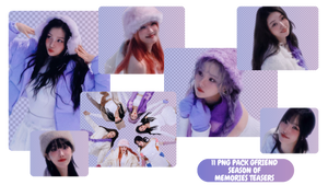 PNG PACK GFRIEND SEASON OF MEMORIES TEASERS