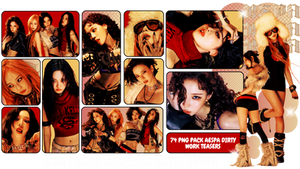 PNG PACK AESPA DIRTY WORK TEASERS