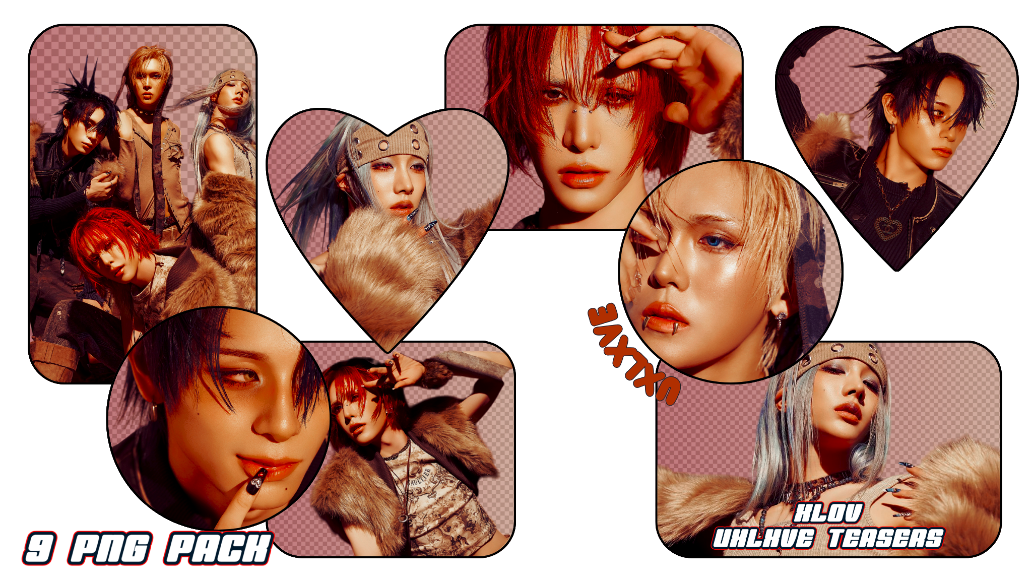 PNG PACK XLOV - UXLXVE TEASERS