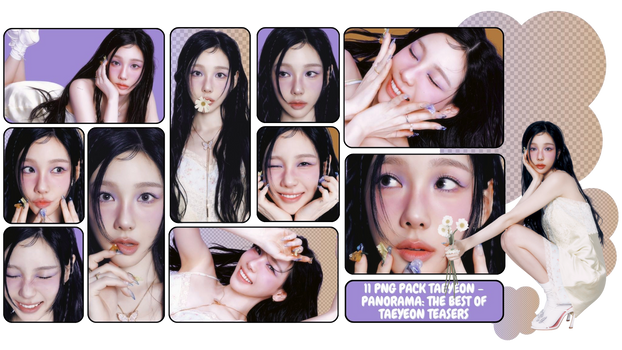 PNG PACK TAEYEON - PANORAMA TEASERS