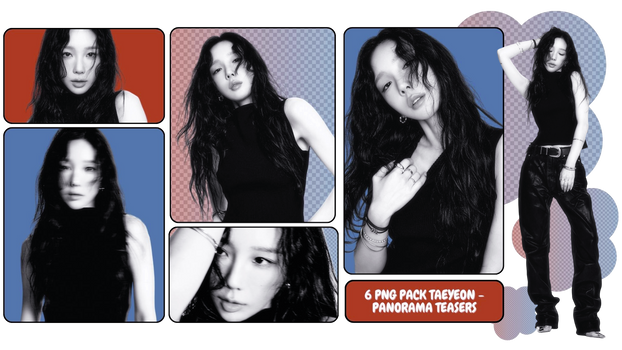 PNG PACK TAEYEON - PANORAMA TEASERS