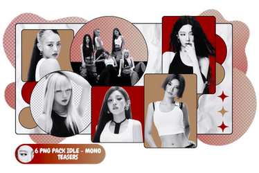 PNG PACK IDLE - MONO TEASERS