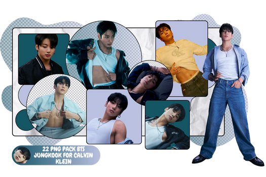 PNG PACK BTS JUNGKOOK FOR CALVIN KLEIN