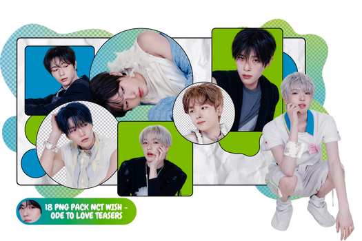 PNG PACK NCT WISH - ODE TO LOVE TEASERS