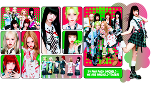 PNG PACK UNCHILD - WE ARE UNCHILD TEASERS