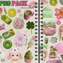 PNG PACK PINK AND GREEN ELEMENTS