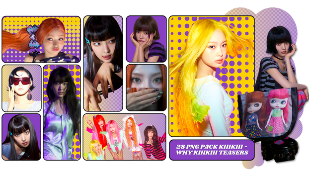 PNG PACK KIIIKIII - WHY KIIIKIII TEASERS