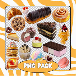 PNG PACK DESSERTS ELEMENTS