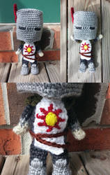 Knight Solaire of Astora: Dark Souls Amigurumi