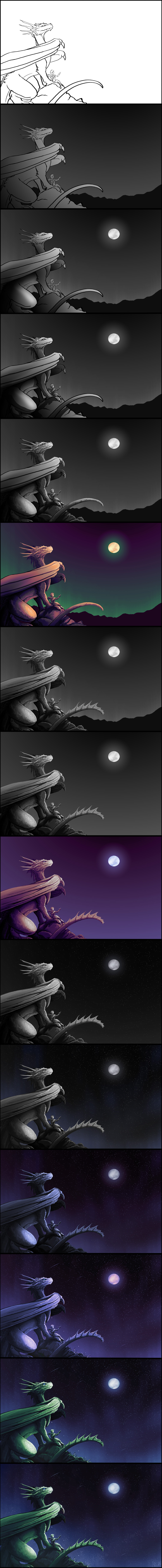 Stargazing -Process-