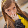 Teenage Girl Yellow Stock 1