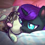 Sleep tight filly