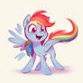 Rainbow Dash being cute GONE WRONG
