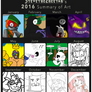 2016 Summary of Art - Stevethecheetah