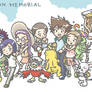 Digimon 02 Memoir: Chibis