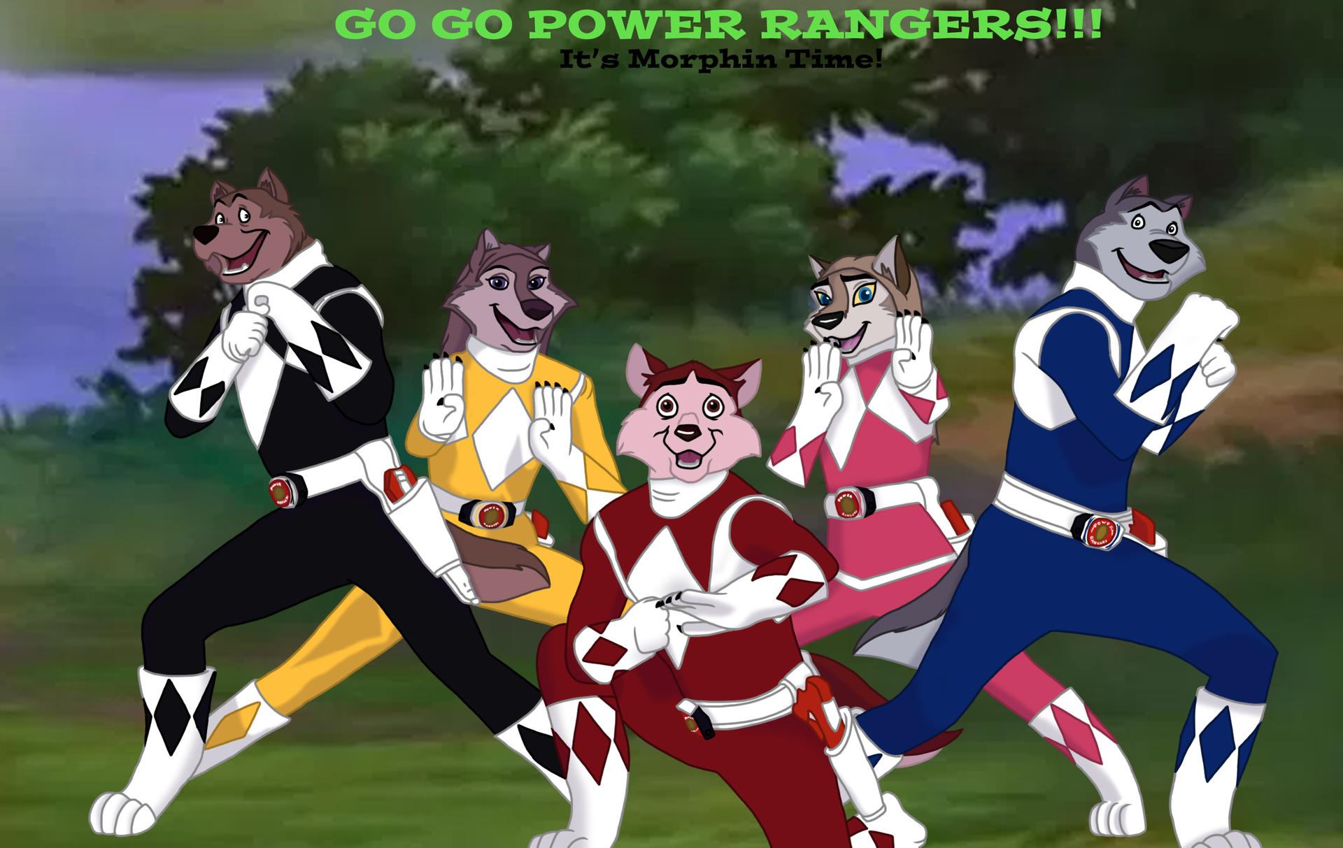 Go Go Power Rangers!!! by Kodimarto on DeviantArt