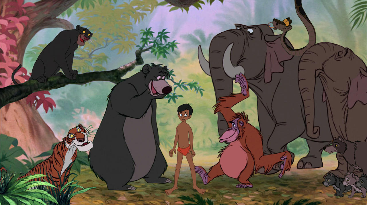 Milo as Mowgli in The Jungle Book by Kodimarto on DeviantArt