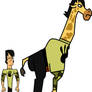 Trent as a Giraffe