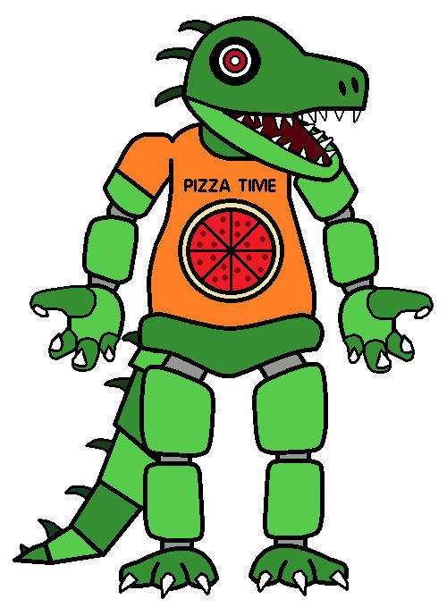 Lester Mouse Animatronic #5: Lester the Lizard by GhostViper55 on DeviantArt
