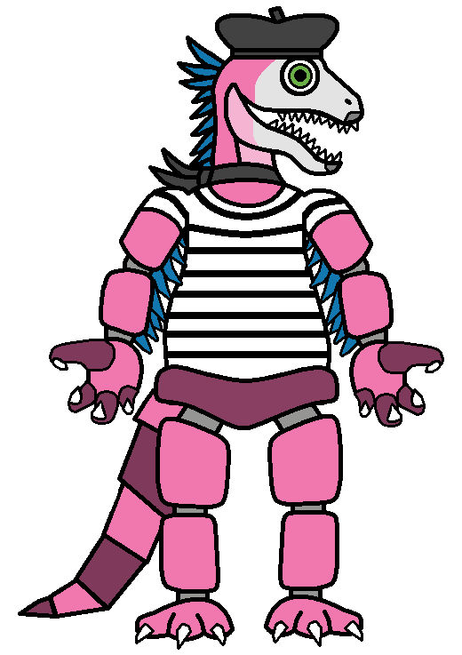 Animatronic #21: Ruby the Raptor by GhostViper55 on DeviantArt
