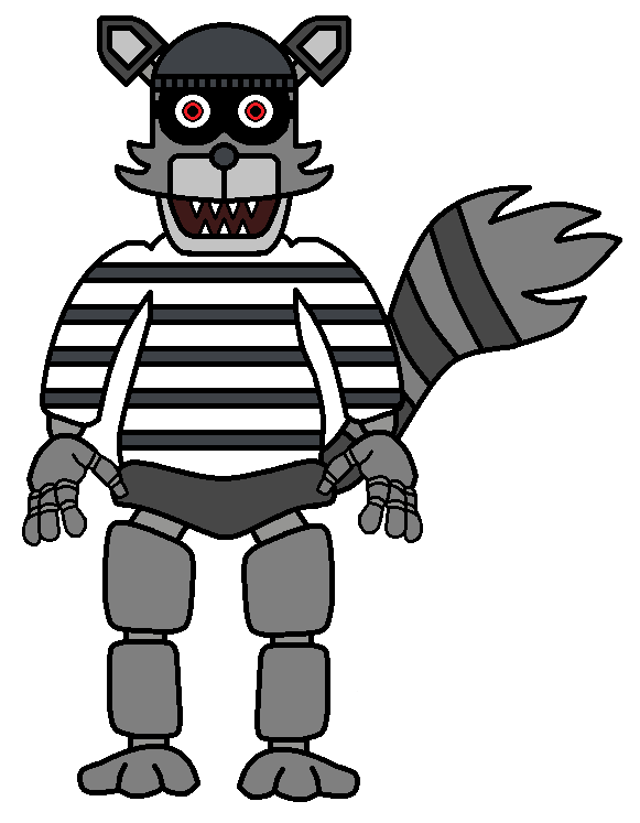 Animatronic #73: Ridley the Raccoon by GhostViper55 on DeviantArt