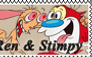 Ren Y Stimpy Stamp