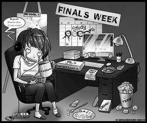 Exam week by moral-extremist