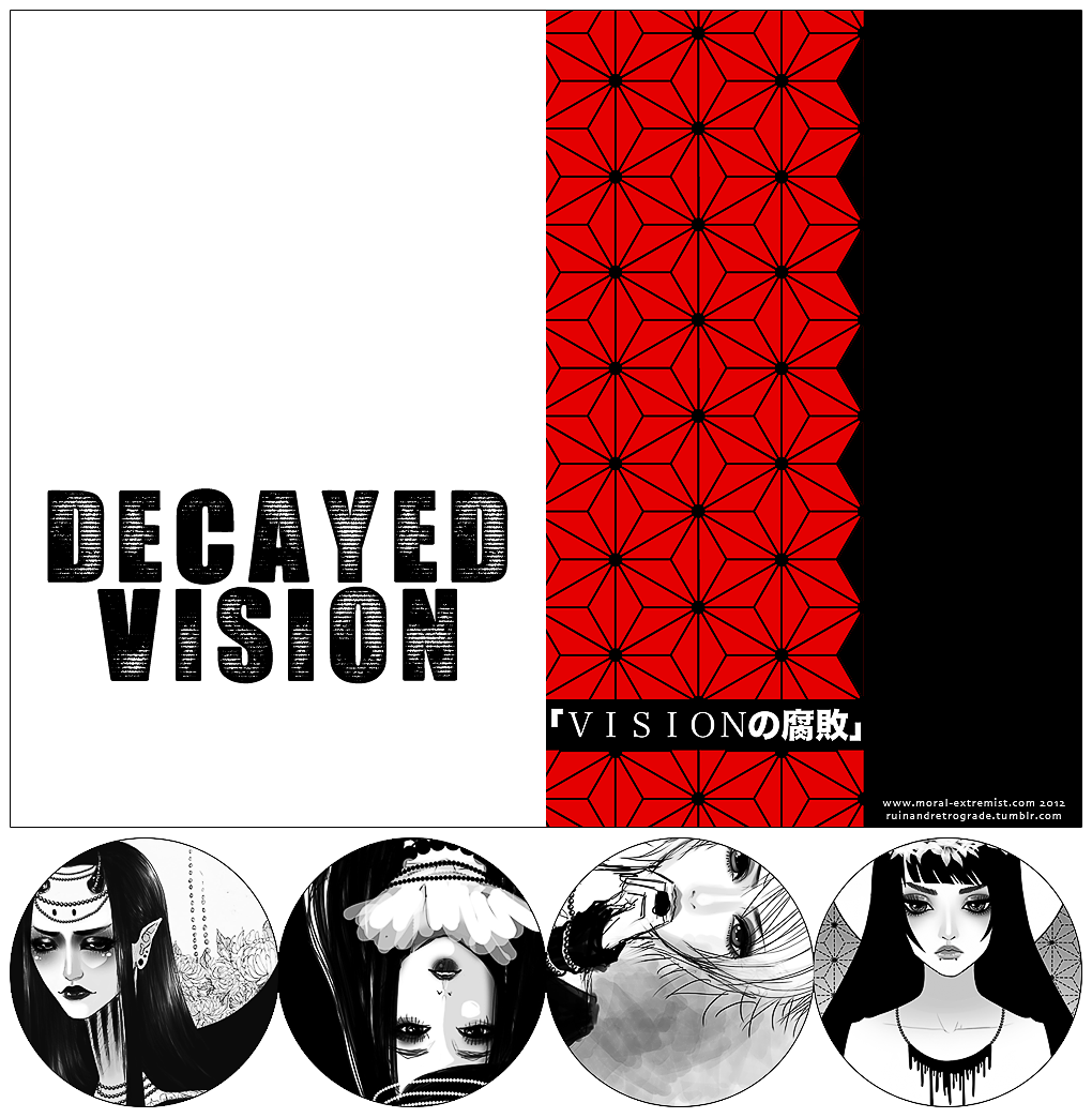 DECAYED VISION - art book preorder