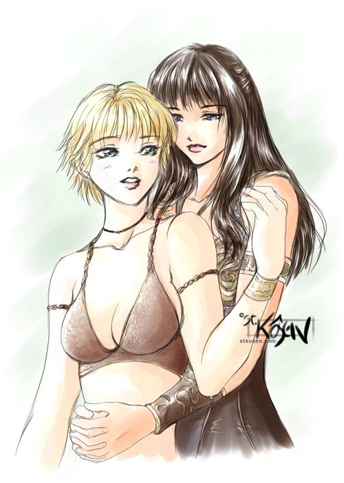 Xena + Gaby fanart