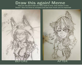 Before and After Redraw