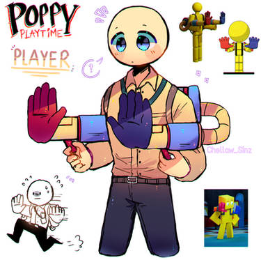 Player (Poppy Playtime) (my AU?) by AeonCane on DeviantArt