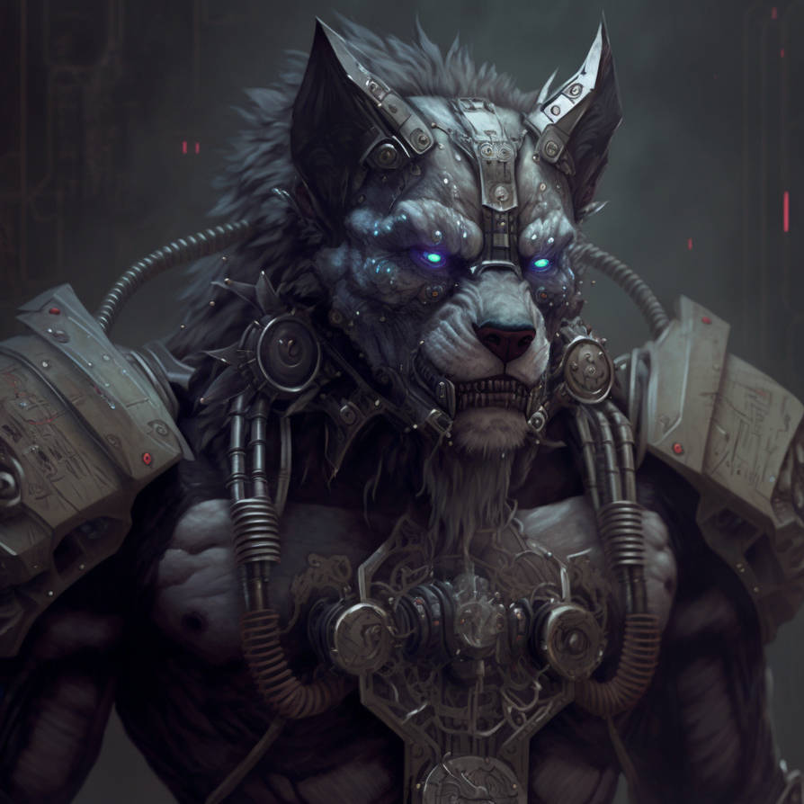 Cybernetic Werewolf by Arteiaman on DeviantArt