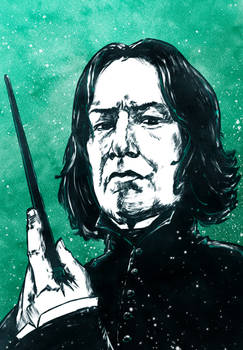 Severus Snape - Sixfanarts Challenge