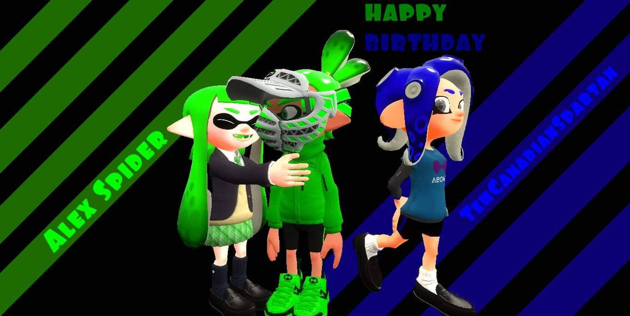 Happy BDAY Alex Spider and TehCanadianSpartan by FranciscoJRG10 on ...