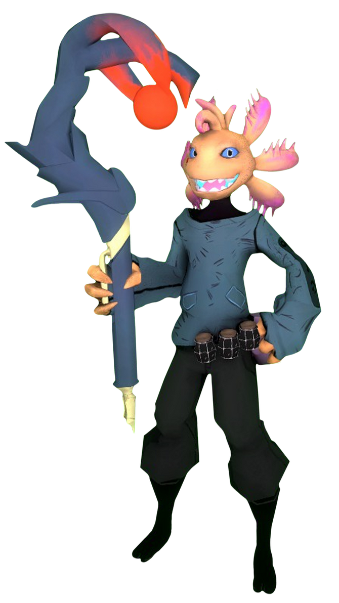 Axol IG Render by FranciscoJRG10 on DeviantArt