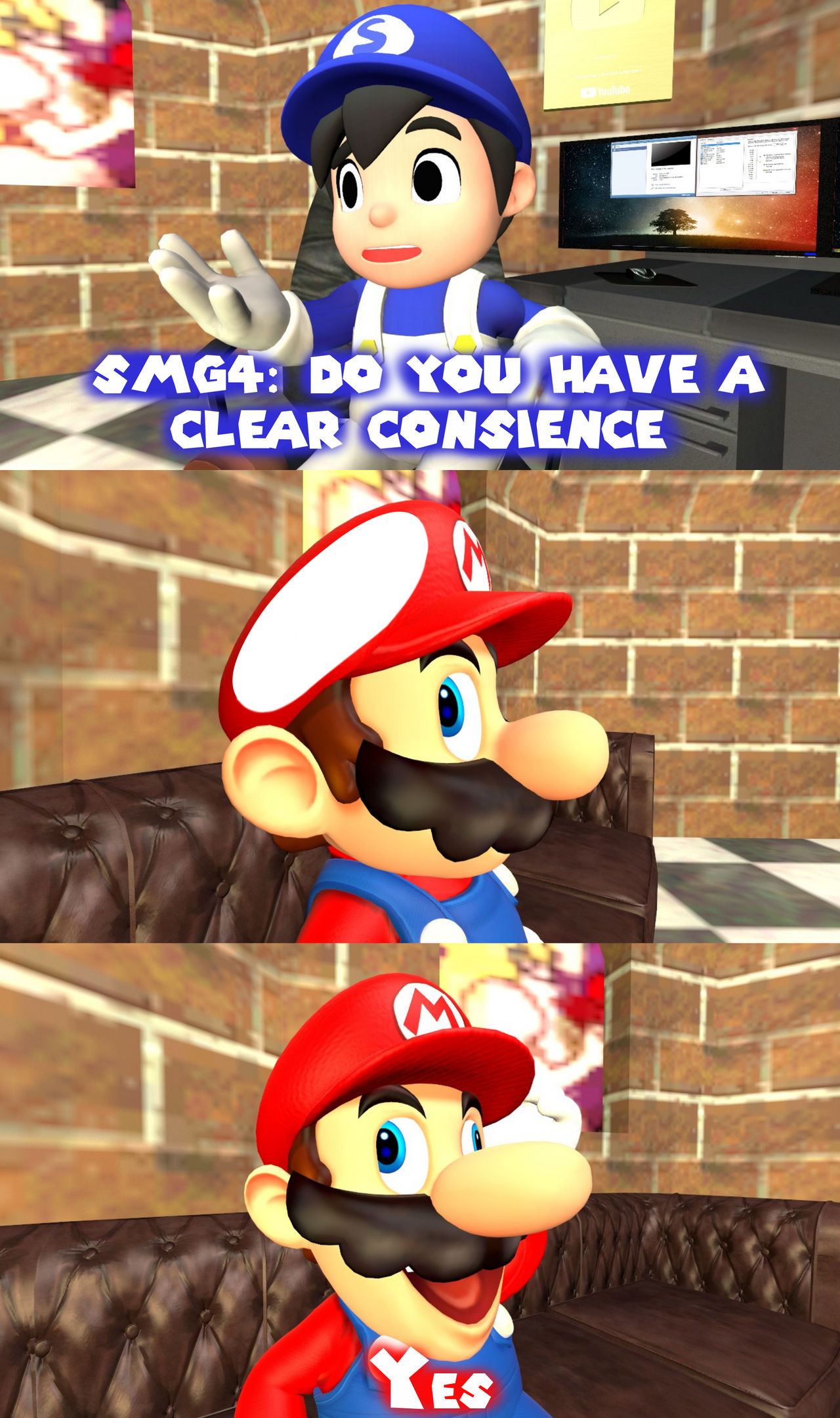 Mario being Mario by FranciscoJRG10 on DeviantArt