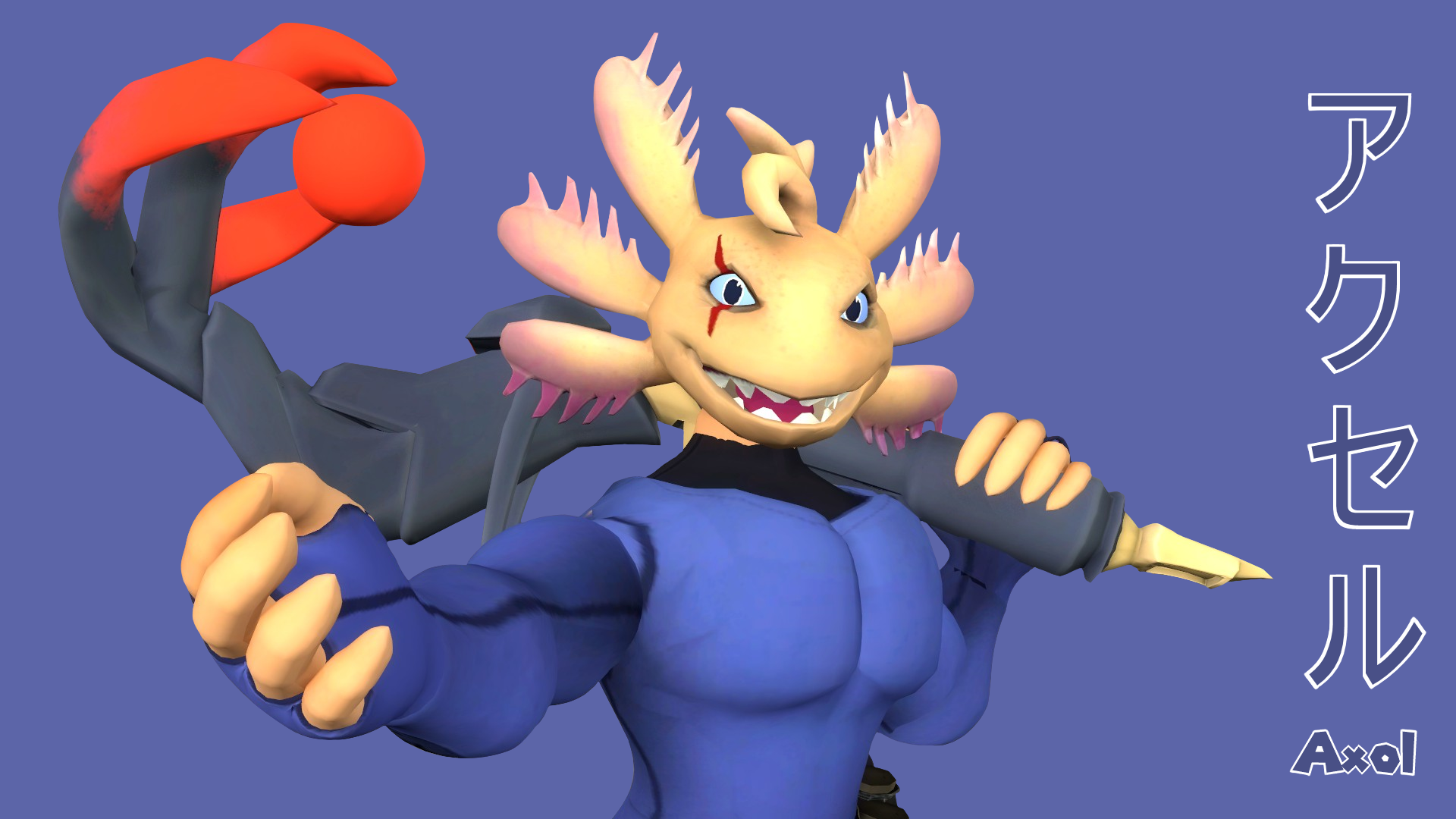 Buff Axol by FranciscoJRG10 on DeviantArt