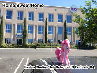 Pinkie at Hub HQ